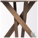Solana Medium Brown Wood Foyer Table