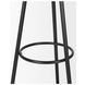 Everett Matte Black 71" Metal Shelves Coat Rack
