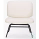 Nora Cream Fabric Accent Chair