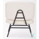 Nora Cream Fabric Accent Chair