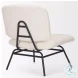 Nora Cream Fabric Accent Chair