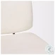 Nora Cream Fabric Accent Chair