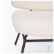 Nora Cream Fabric Accent Chair