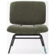 Nora Forest Green Fabric Accent Chair