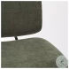 Nora Forest Green Fabric Accent Chair