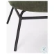 Nora Forest Green Fabric Accent Chair