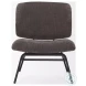 Nora Charcoal Fabric Accent Chair