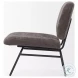 Nora Charcoal Fabric Accent Chair