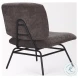 Nora Charcoal Fabric Accent Chair