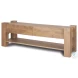 Beth Light Brown Wood Media Console