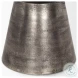 Bobbi Polished Nickel Cast Aluminum Metal Accent Table