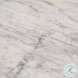 Bianca White Marble And Dark Brown Wood Accent Table