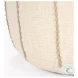 Sachi Beige Stitching Pouf