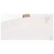Bianca White Marble And Light Brown Wood Coffee Table