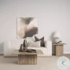 June Light Brown Wood Square Occasional Table Set