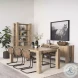 Beth Light Brown Wood Rectangular Dining Table