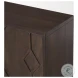 Heera Dark Brown Diamond Motif Shelf Accent Cabinet