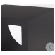 Sobi Matte Black Square Side Table