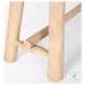 Light Brown Wooden Craftsman Bench