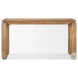 Sapphira Brown Wood Console Table