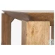 Sapphira Brown Wood Console Table