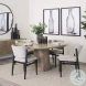 Cline Gray Fabric Dining Chair