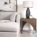 Laraya Medium Brown Wood End Table