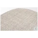Siren Gray Fabric Accent Stool