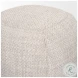 Siren Gray Fabric Accent Stool