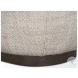 Siren Gray Fabric Accent Stool