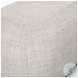 Siren Gray Fabric Bench