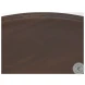 Takoda Dark Brown Wood Tapered Drum Accent Table