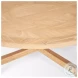 Taylin Light Brown Wood Round Coffee Table