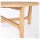 Taylin Light Brown Wood Round Coffee Table
