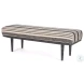 Shae Cream Fabric Bench