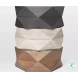 Arreto White Hexagonal Hinged Storage Small Coffee Table