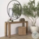Sapphira Brown Wood Console Table