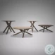 Solana Medium Brown Wood Foyer Table