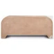 Sorina Light Brown Wood Reverse Fluted Sideboard