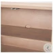 Sorina Light Brown Wood Reverse Fluted Sideboard