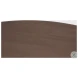 Shima Dark Brown Wood Round Coffee Table