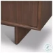 Varenna Dark Brown Rope Handles 4 Door Sideboard