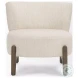 Vyra Cream Fabric Accent Chair