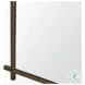 Tori Textured Gold Metal Cross Frame Wall Mirror