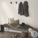 Avery Multi Colored Upholstered Accent Bench