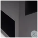Vondra Matte Black Metal Open Shelves Side Table