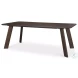 Welborn Dark Brown Wood Rectangular 84" Dining Table