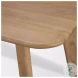 Welborn Light Brown Wood Rectangular 84" Dining Table