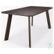 Welborn Dark Brown Wood Rectangular 72" Dining Table