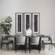 Cline Gray Fabric Dining Chair